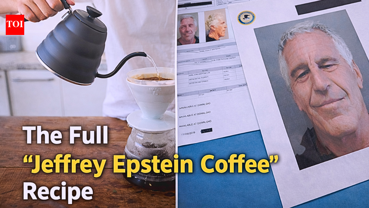 DOJ files reveal exactly how Jeffrey Epstein makes his coffee, full step-by-step guide inside | – The Times of India