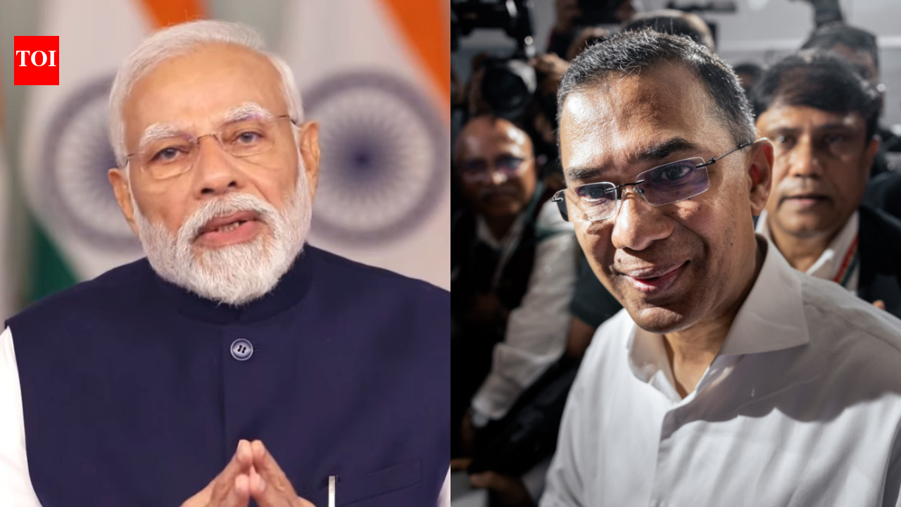 Bangladesh election results: PM Modi congratulates BNP’s Tarique Rahman on ‘decisive victory’ | India News – The Times of India